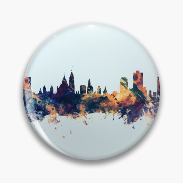 Item preview, Ottawa Canada Skyline designed and sold by ArtPrints.