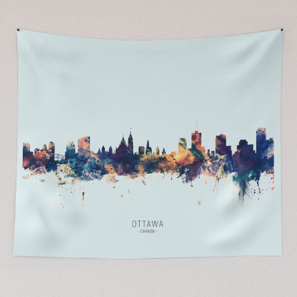 Item preview, Ottawa Canada Skyline designed and sold by ArtPrints.