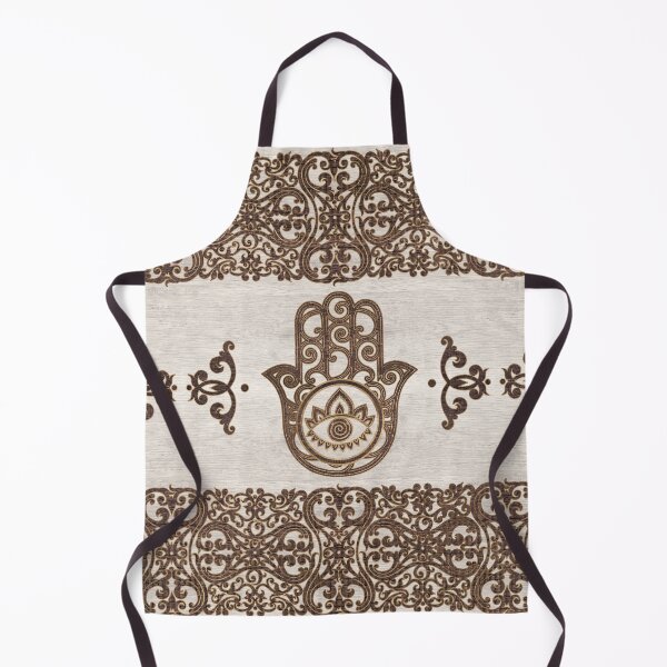 Item preview, Hamsa Hand - Hand of Fatima wooden texture designed and sold by Nartissima.