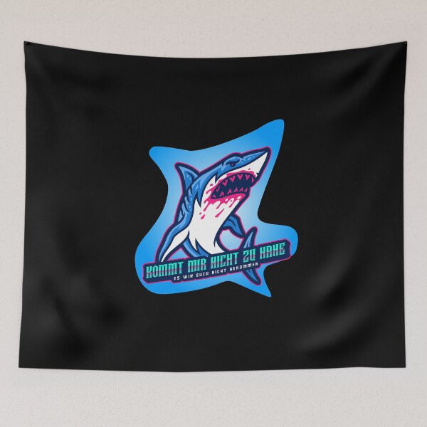 Item preview, Shark, fish dangerous, be careful! designed and sold by Bodino.