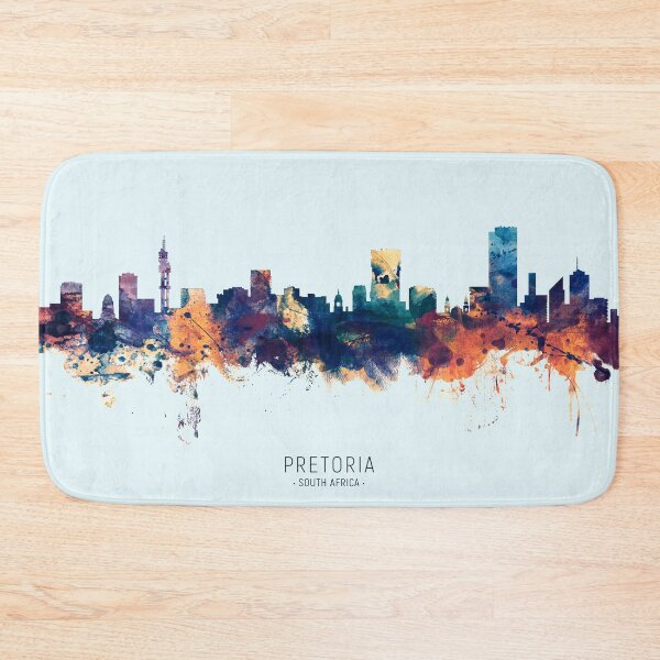 Item preview, Pretoria South Africa Skyline designed and sold by ArtPrints.