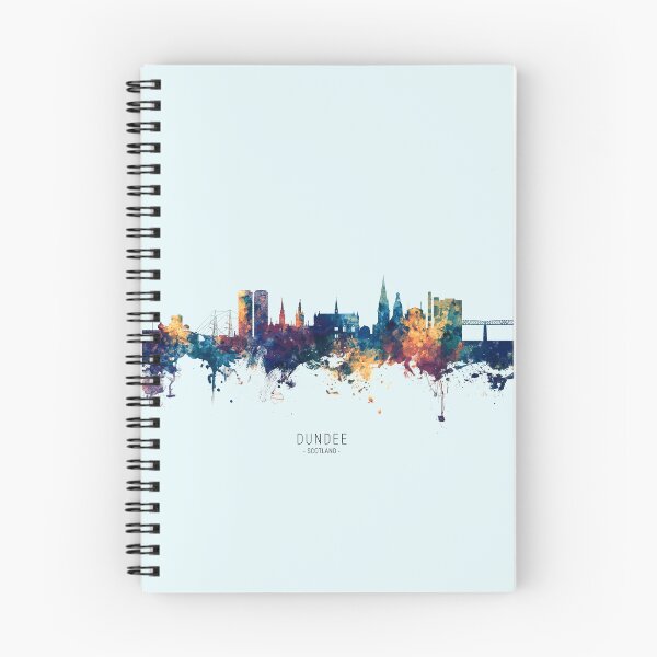 Item preview, Dundee Scotland Skyline designed and sold by ArtPrints.