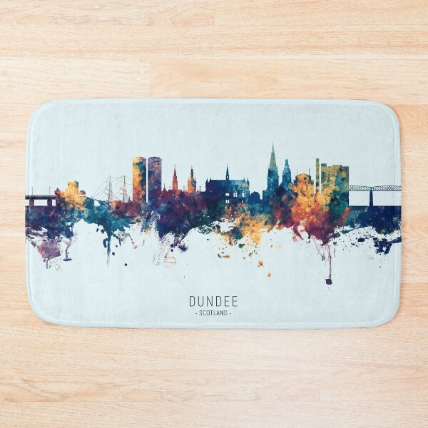 Item preview, Dundee Scotland Skyline designed and sold by ArtPrints.