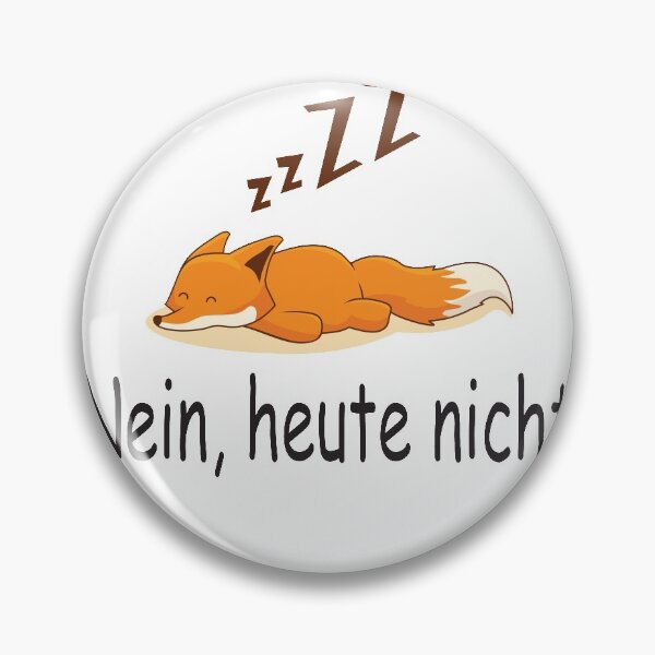 Artikelvorschau, nein heute nicht fuchs lustiger Spruch mit Fuchs entworfen und verkauft von TshirtFuchs.
