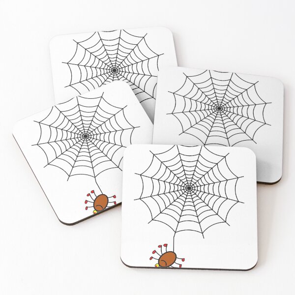 Item preview, Happy spider hanging from web designed and sold by greengoodnich.