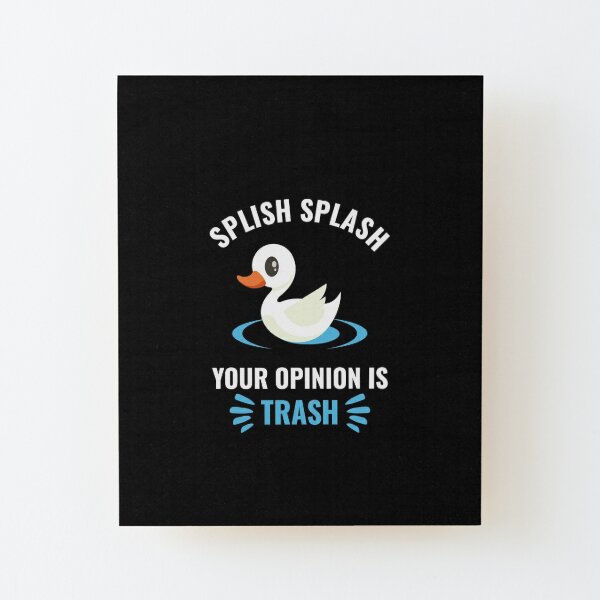 Duck Memes Wall Art Redbubble - pocket duck roblox