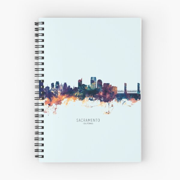 Item preview, Sacramento California Skyline designed and sold by ArtPrints.