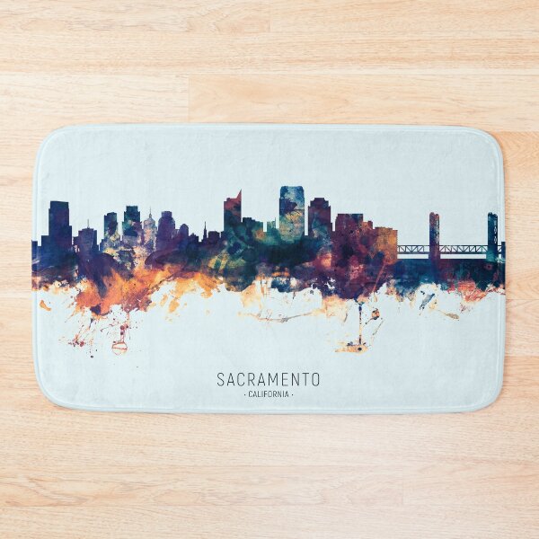 Item preview, Sacramento California Skyline designed and sold by ArtPrints.