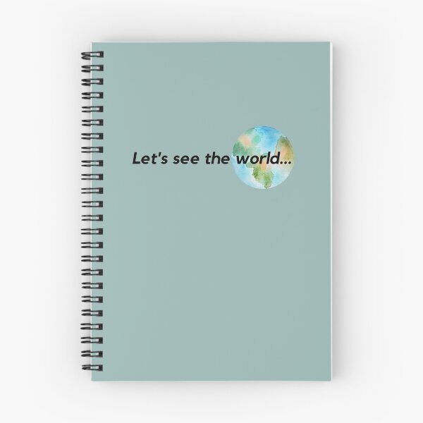 Item preview, Let's See the World designed and sold by Honest-Explorer.
