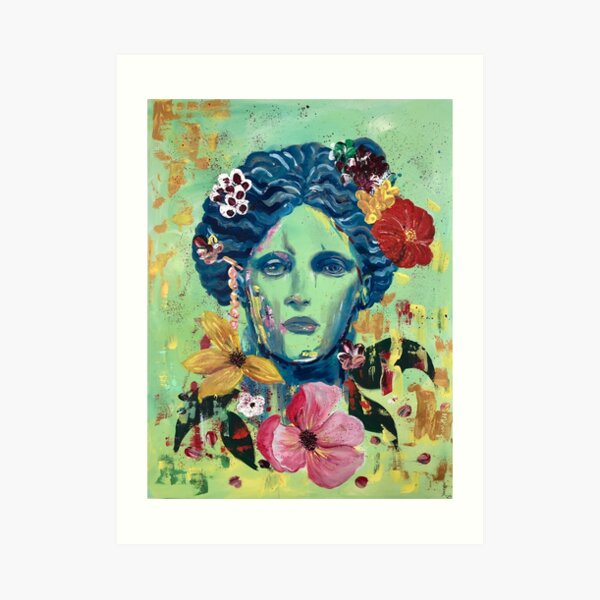 Beauty is a curse Art Print