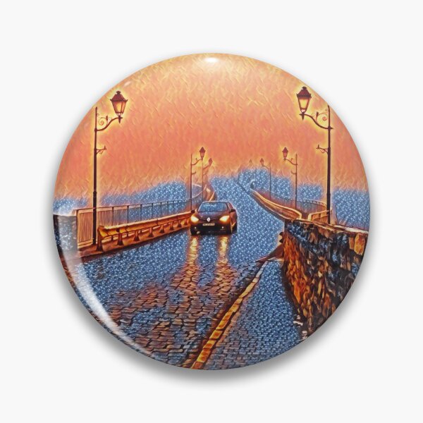 Item preview, Misty bridge leading to nowhere designed and sold by helenkaiy.