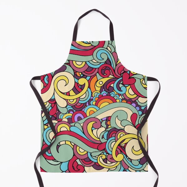 Item preview, Colorful Hippie Swirl Pattern 1 designed and sold by Nartissima.