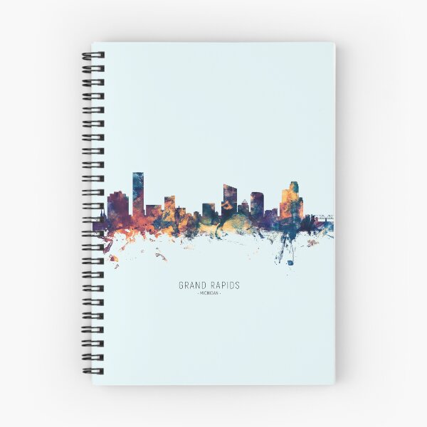 Item preview, Grand Rapids Michigan Skyline designed and sold by ArtPrints.