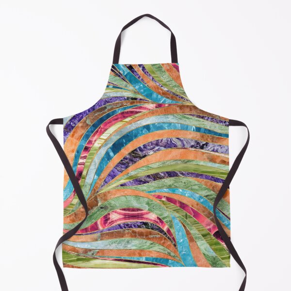Item preview, Multi Gemstone Wavy Pattern designed and sold by Nartissima.