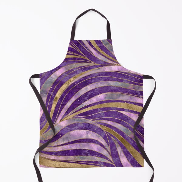 Item preview, Amethyst and Fluorite Wavy Pattern designed and sold by Nartissima.