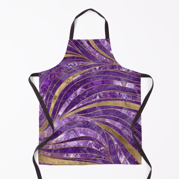 Item preview, Amethyst Wavy Pattern designed and sold by Nartissima.