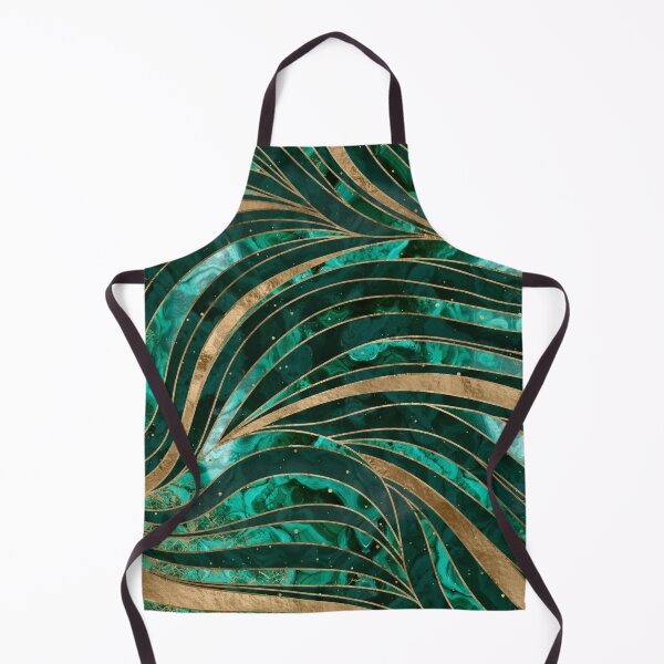 Item preview, Malachite Wavy Pattern designed and sold by Nartissima.