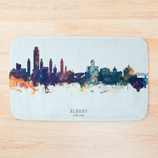 Item preview, Albany New York Skyline designed and sold by ArtPrints.