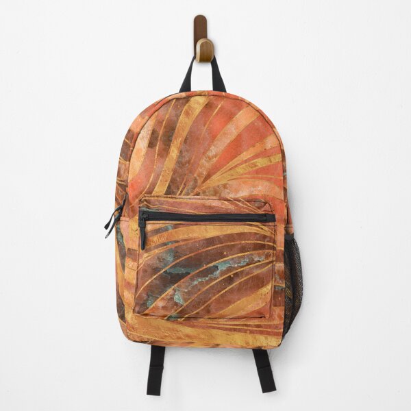 Item preview, Orange Mineral Wavy Pattern designed and sold by Nartissima.