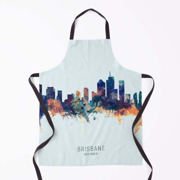 Item preview, Brisbane Australia Skyline designed and sold by ArtPrints.