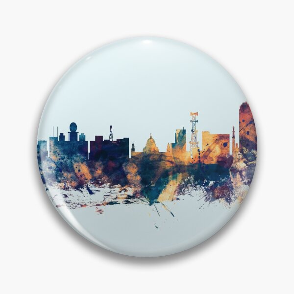 Item preview, Kolkata (Calcutta) India Skyline designed and sold by ArtPrints.