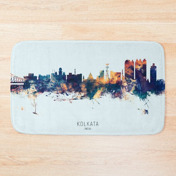 Item preview, Kolkata (Calcutta) India Skyline designed and sold by ArtPrints.