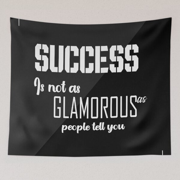 Item preview, Success is not as glamorous as people tell you designed and sold by Billionaire Vitamins.