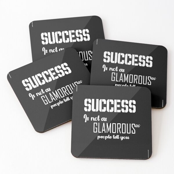 Item preview, Success is not as glamorous as people tell you designed and sold by Billionaire Vitamins.