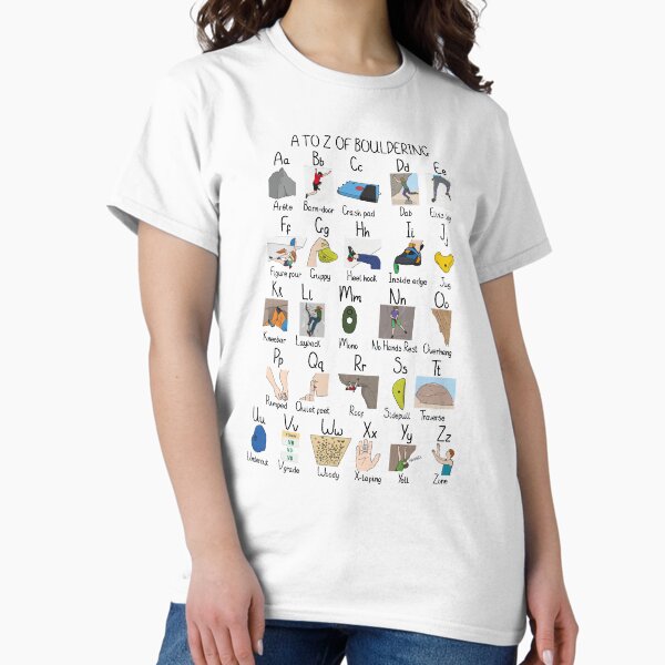 Item preview, A to Z of Bouldering  designed and sold by OhJaye.