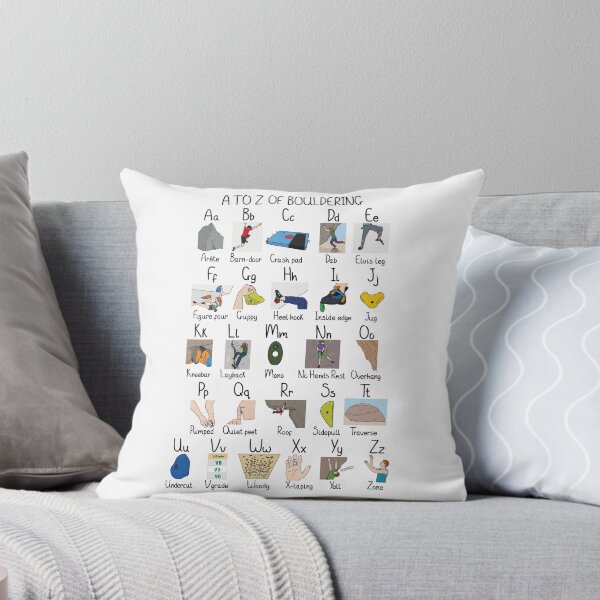 Item preview, A to Z of Bouldering  designed and sold by OhJaye.