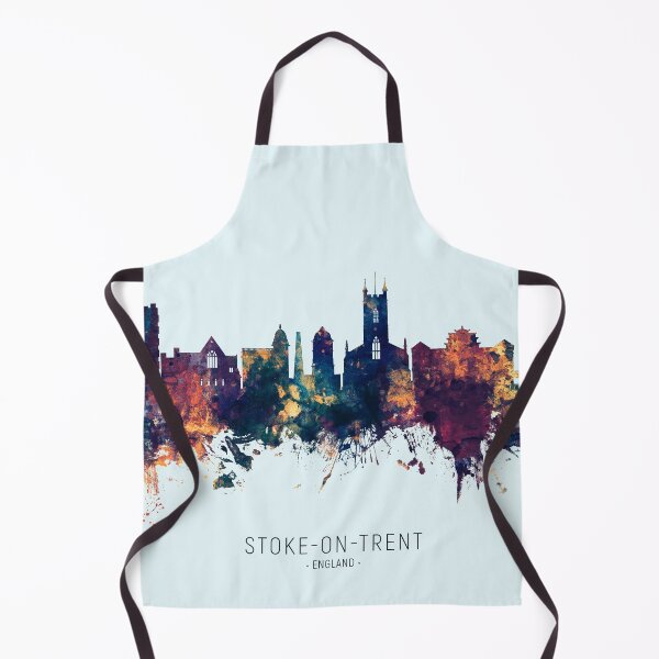 Item preview, Stoke-on-Trent England Skyline designed and sold by ArtPrints.