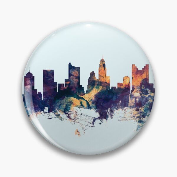 Item preview, Columbus Ohio Skyline designed and sold by ArtPrints.