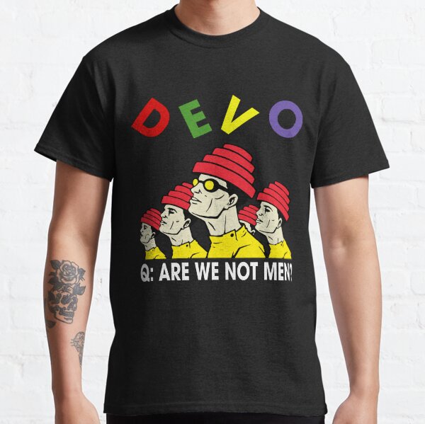 Devo Q Are We Not Men Art Pop Music Classic T-Shirt