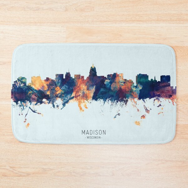 Item preview, Madison Wisconsin Skyline designed and sold by ArtPrints.