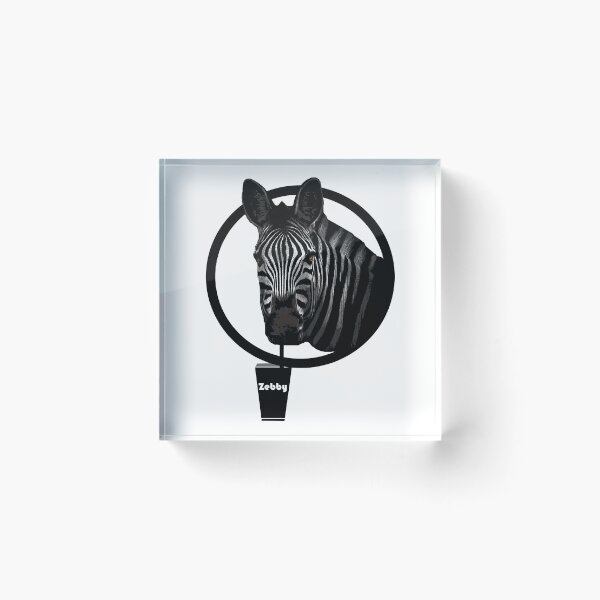 Item preview, Zebra drinking designed and sold by mabhanzi.