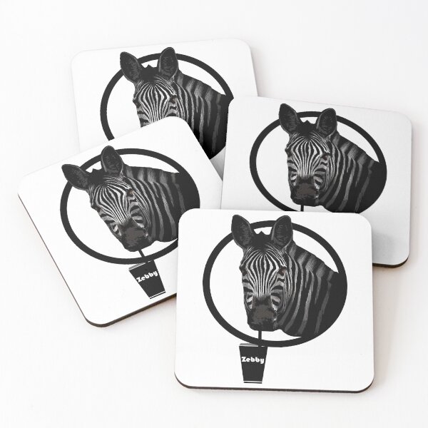 Item preview, Zebra drinking designed and sold by mabhanzi.