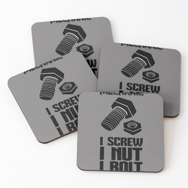 Item preview, Mechanic - I Screw, I Nut, I Bolt designed and sold by headshote.