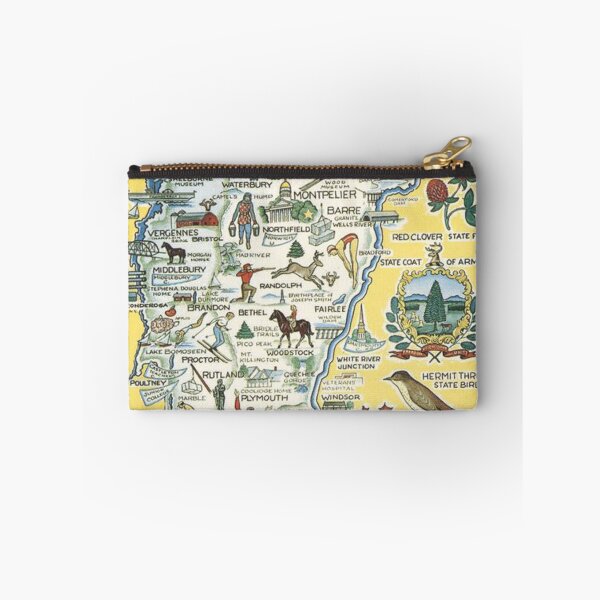 Item preview, vermont maps designed and sold by caitlincable.