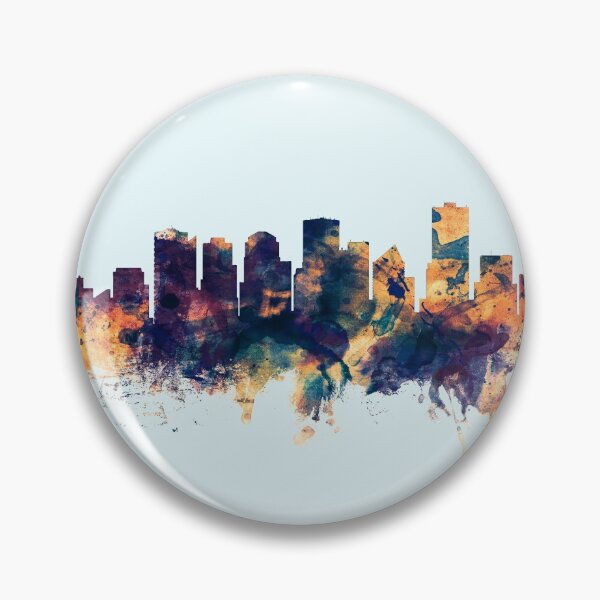 Item preview, Edmonton Canada Skyline designed and sold by ArtPrints.