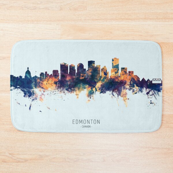 Item preview, Edmonton Canada Skyline designed and sold by ArtPrints.