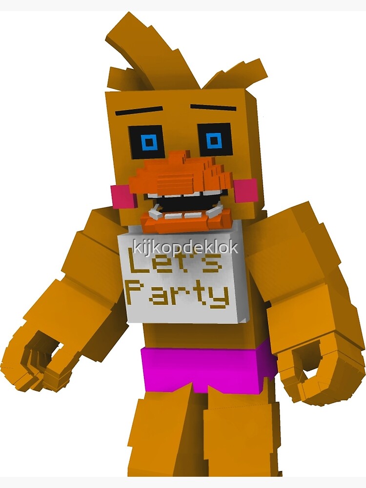 Withered Chica - Five Nights at Freddy's 2 Minecraft Skin