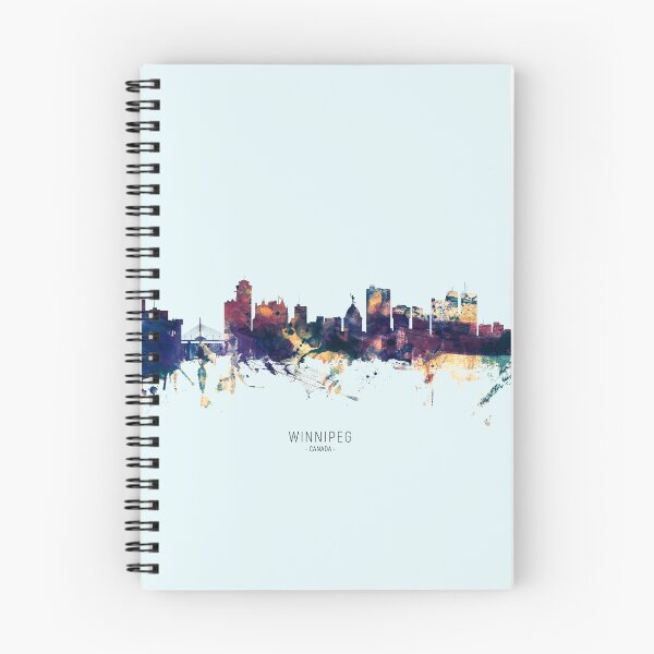 Artikelvorschau, Winnipeg Canada Skyline entworfen und verkauft von ArtPrints.