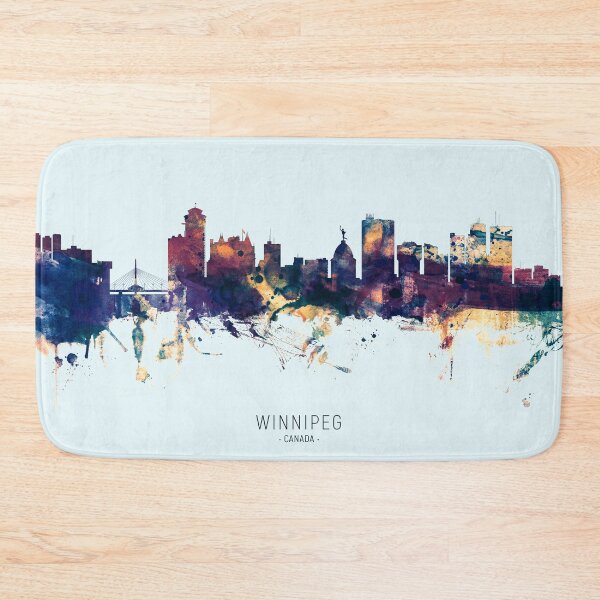 Item preview, Winnipeg Canada Skyline designed and sold by ArtPrints.
