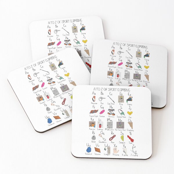 Item preview, A to Z of Sport Climbing designed and sold by OhJaye.