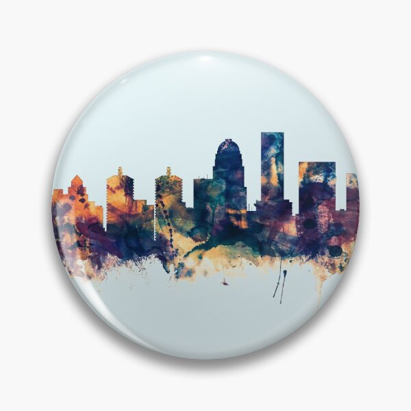 Item preview, Louisville Kentucky Skyline designed and sold by ArtPrints.