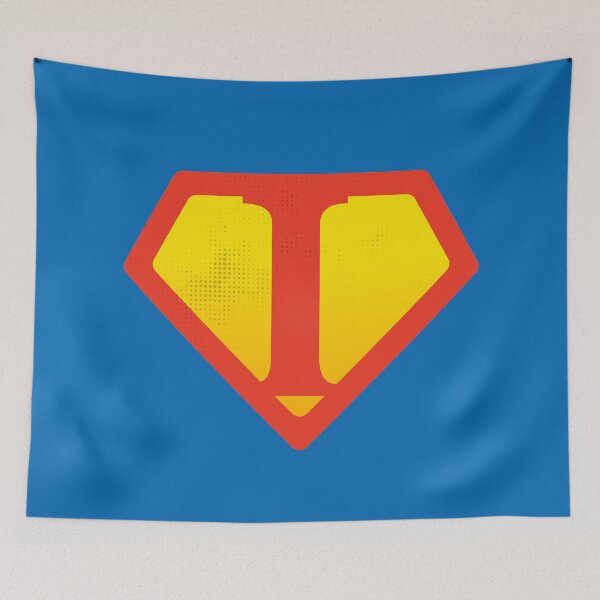 Item preview, I letter Super party superhuman personalize alphabet for Isabelle, Isla, Isaac or Ian  designed and sold by Urosek.
