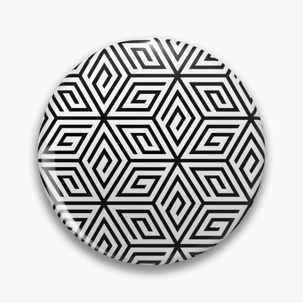 Item preview, Optical illusion in black and white  designed and sold by RubaDubz.