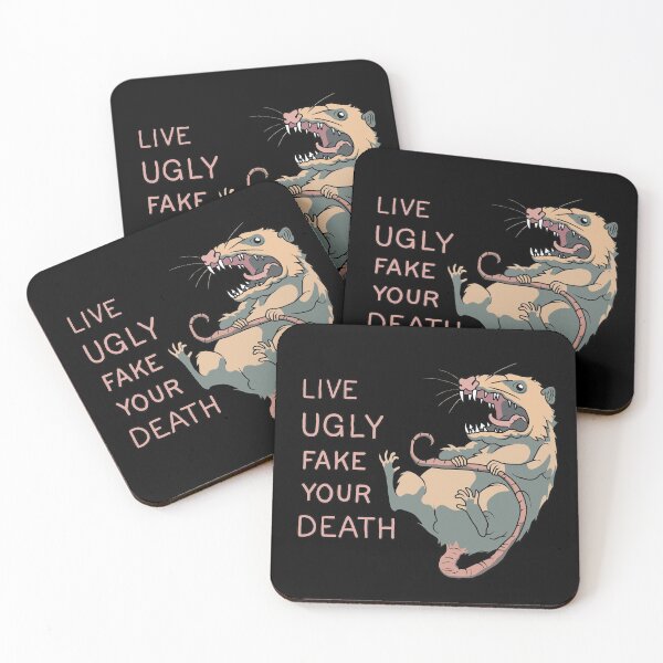 Item preview, Possum - live ugly fake your death designed and sold by ValentinaHramov.