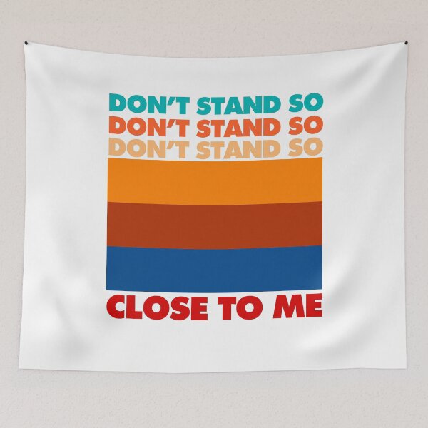 Item preview, Don't Stand So Close To Me Mask designed and sold by liamoccia.
