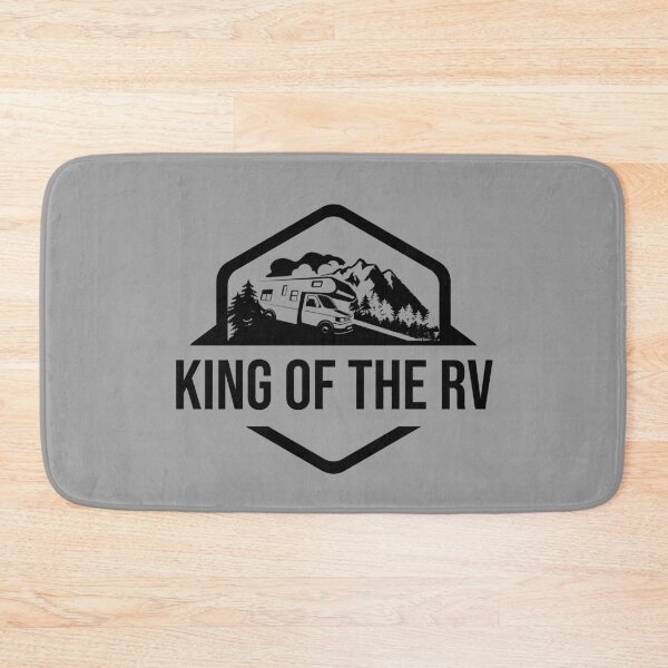 Item preview, King of the RV, RV truck, vacation, Funny Camping Design designed and sold by HEJAshirts.